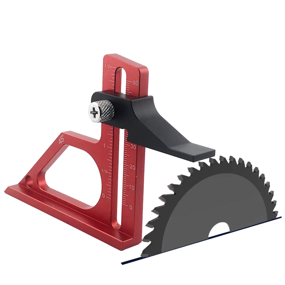 Drill Press - テーブルソー用深さゲージ（メートル・インチ目盛り付き）、木工用設定ゲージ、テーブルドリルプレス・バンドソー用高さ測定ゲージ