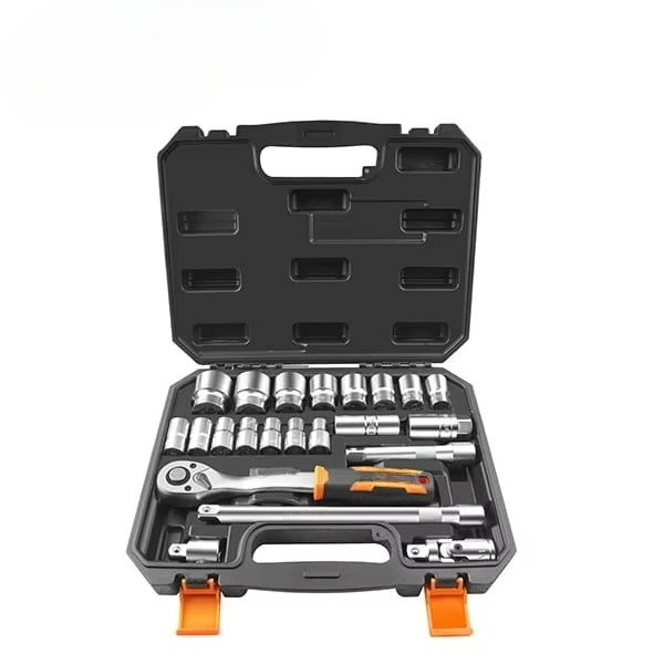 Socket Wrench - 155222 工業用ヘビーデューティー22個入り1/2インチレンチドライブソケットセット