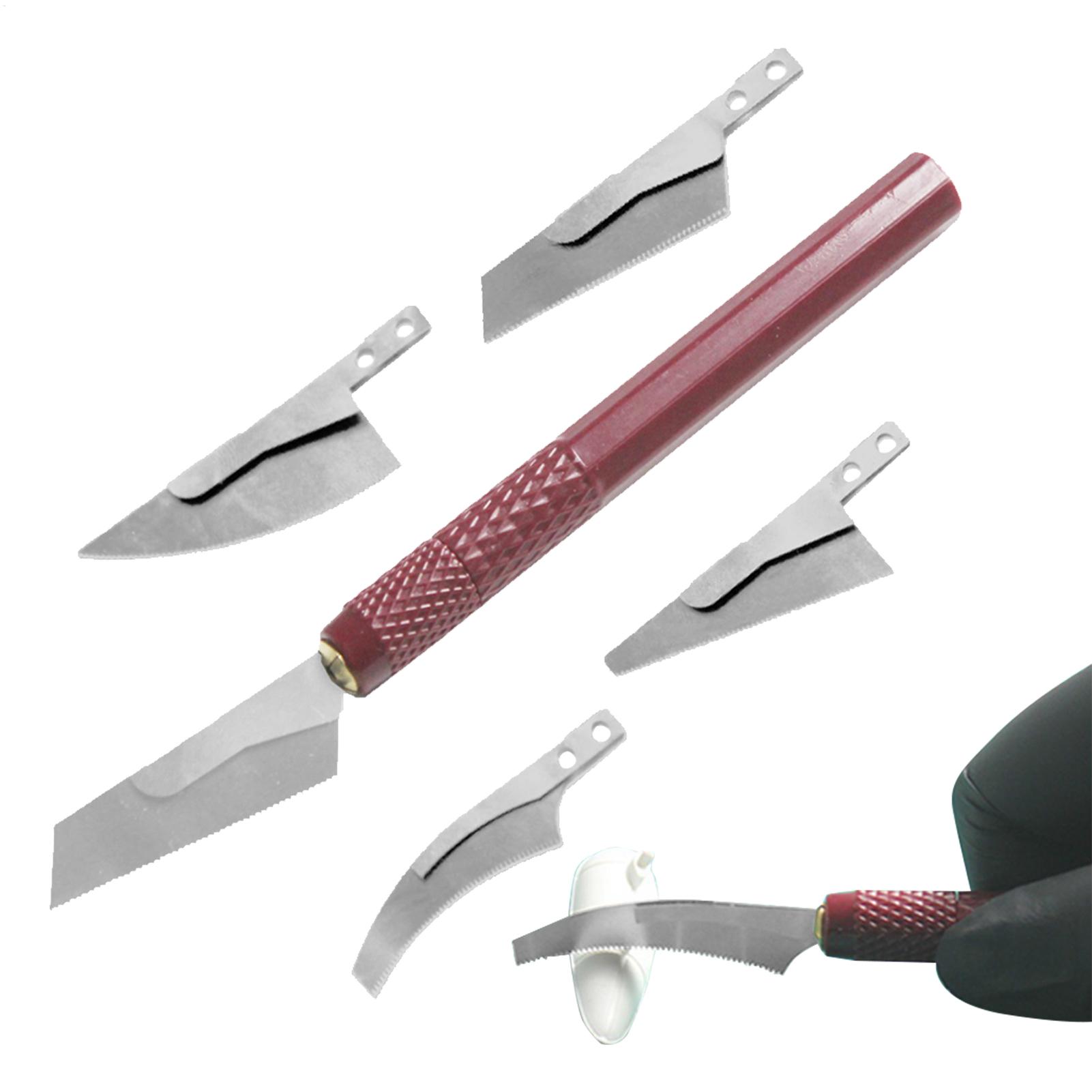 Hacksaw - モデルクラフト用ハンドソー工具セット。4種類の刃が付属。精密な作業に適したハンドソーで、手作りの木工やDIYモデル製作に最適。小型のハックスソーとしても使用可能。