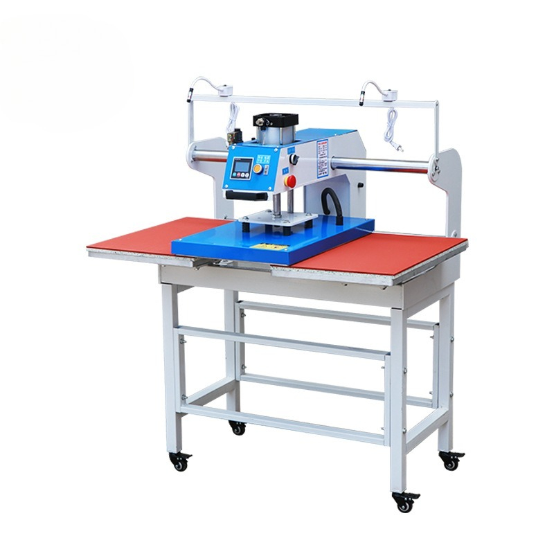 Drill Press - 印刷機 ダブルステーション 空圧式印刷 ホットドリル スクールバッグ 衣類