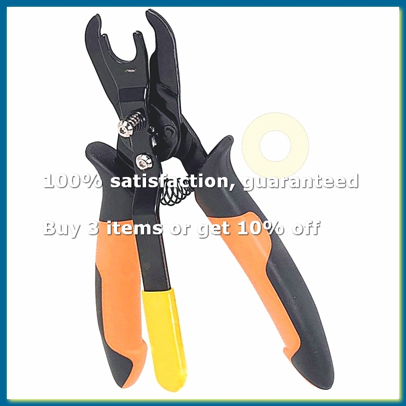 Pliers - A49I-空気圧式ディスコネクトツール ディスコネクトプライヤーセット プッシュ式空気圧継手取り外しツール クイックディスコネクトエアホース