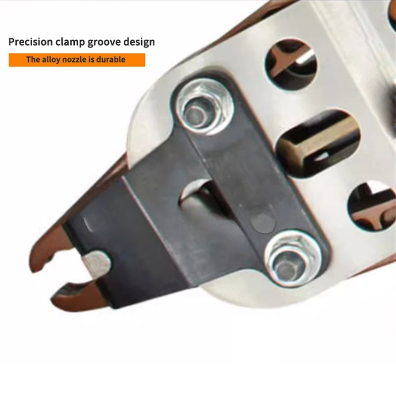 Pliers - 手動C50ホグリングプライヤー、ポータブルCリングステープラー、蛇籠固定用鉄メッシュフェンス接続用