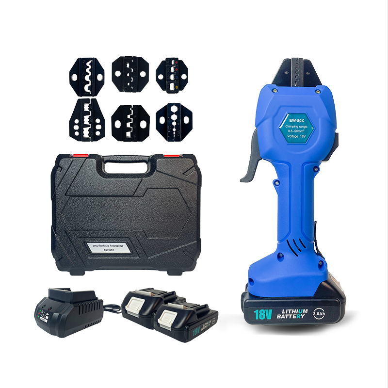Pliers - EW-50X 充電式圧着工具電動冷圧着工具小型電動端子プライヤー電線端子の接続に使用されます