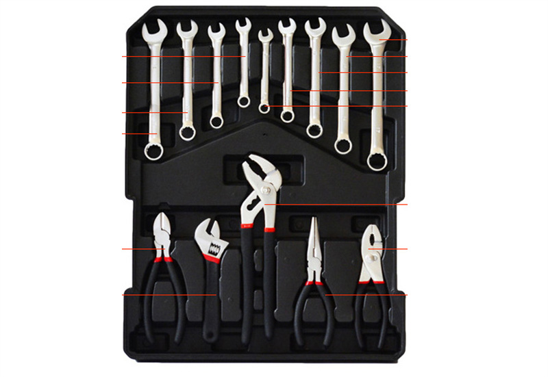 186ピース アルミケース入り トロリー式 メカニック 自動 - Tool Set のレビューと価格