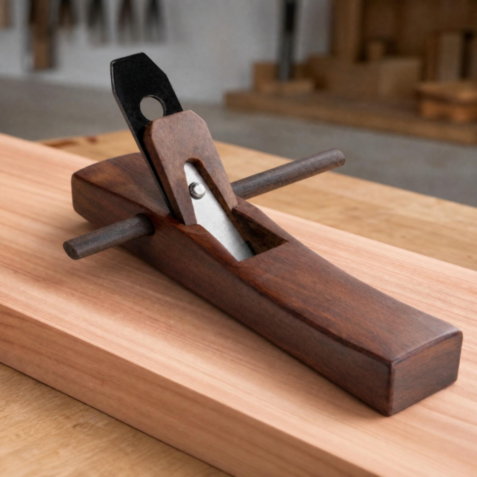 木工用手鉋、滑らかな仕上がりを実現するツール、エボニー材のボ - Hand Tools In Workshop のレビューと価格