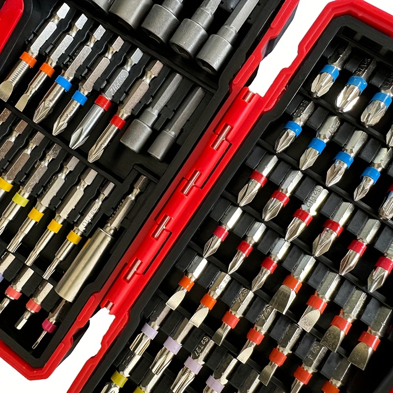 83ピースドライバービットセット、インパクトドライバードリル - Screwdriver Set のレビューと価格