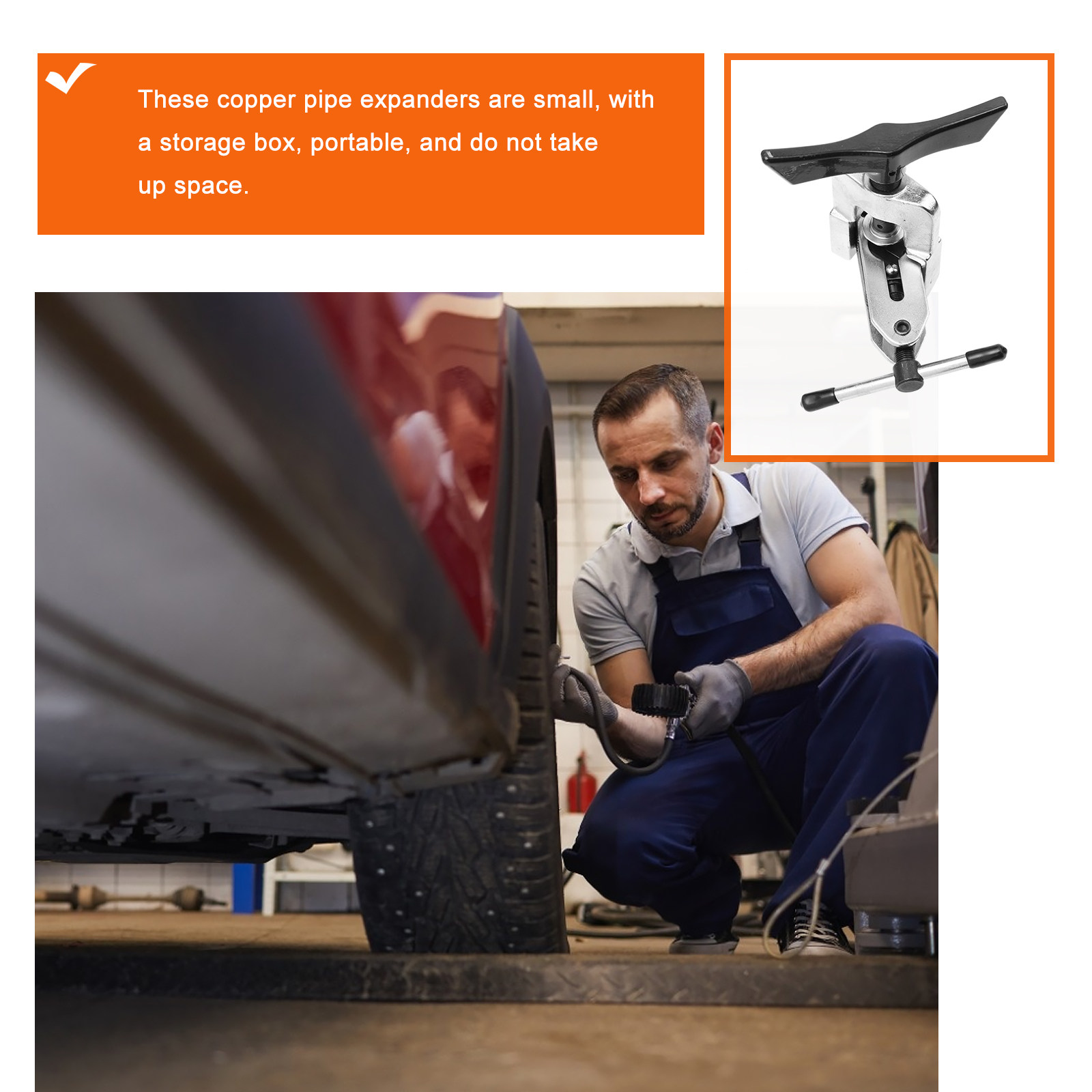 自動車用エアコン、冷凍庫の修理に使用する、銅管拡管キット（エ - Tools Youtube のレビューと価格