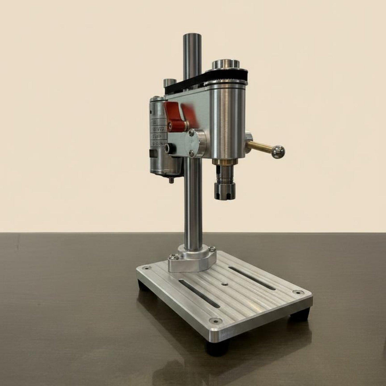 ポータブル精密卓上ドリル アルミ合金製ミニ木工機械 工芸用卓 - Drill Press のレビューと価格