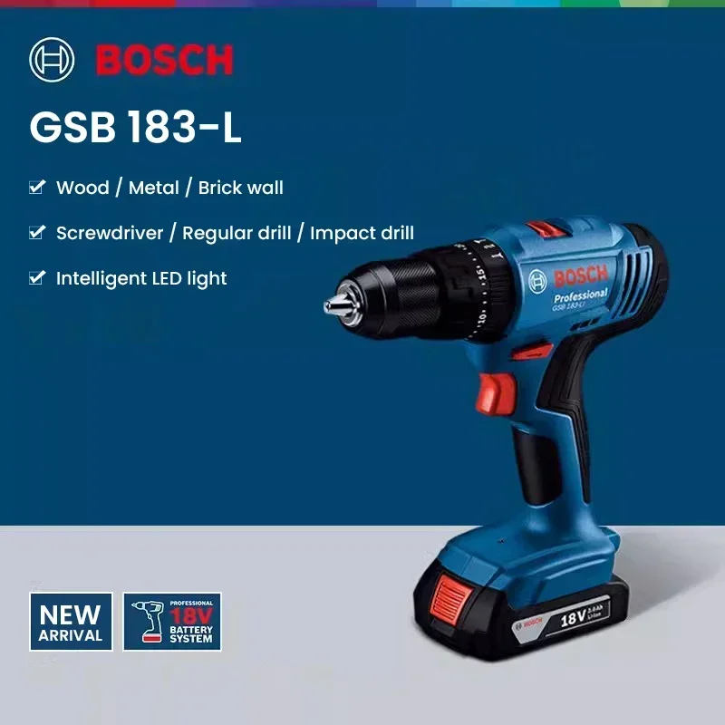 ボッシュ GSB183-LI 18V コードレス インパクト - Screwdriver Set のレビューと価格