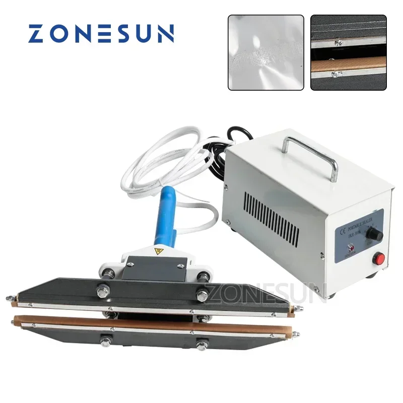 ZONESUN 400mm 手動式ヒートシーラー。アルミ箔や - Tool Bag のレビューと価格