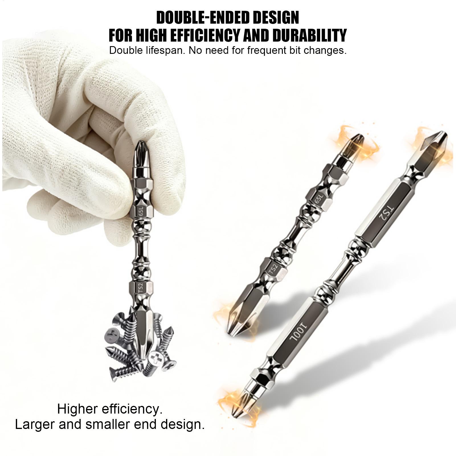 ドライバービットセット磁気ヘビーデューティ金属六角シャンク滑 - Screwdriver Set のレビューと価格