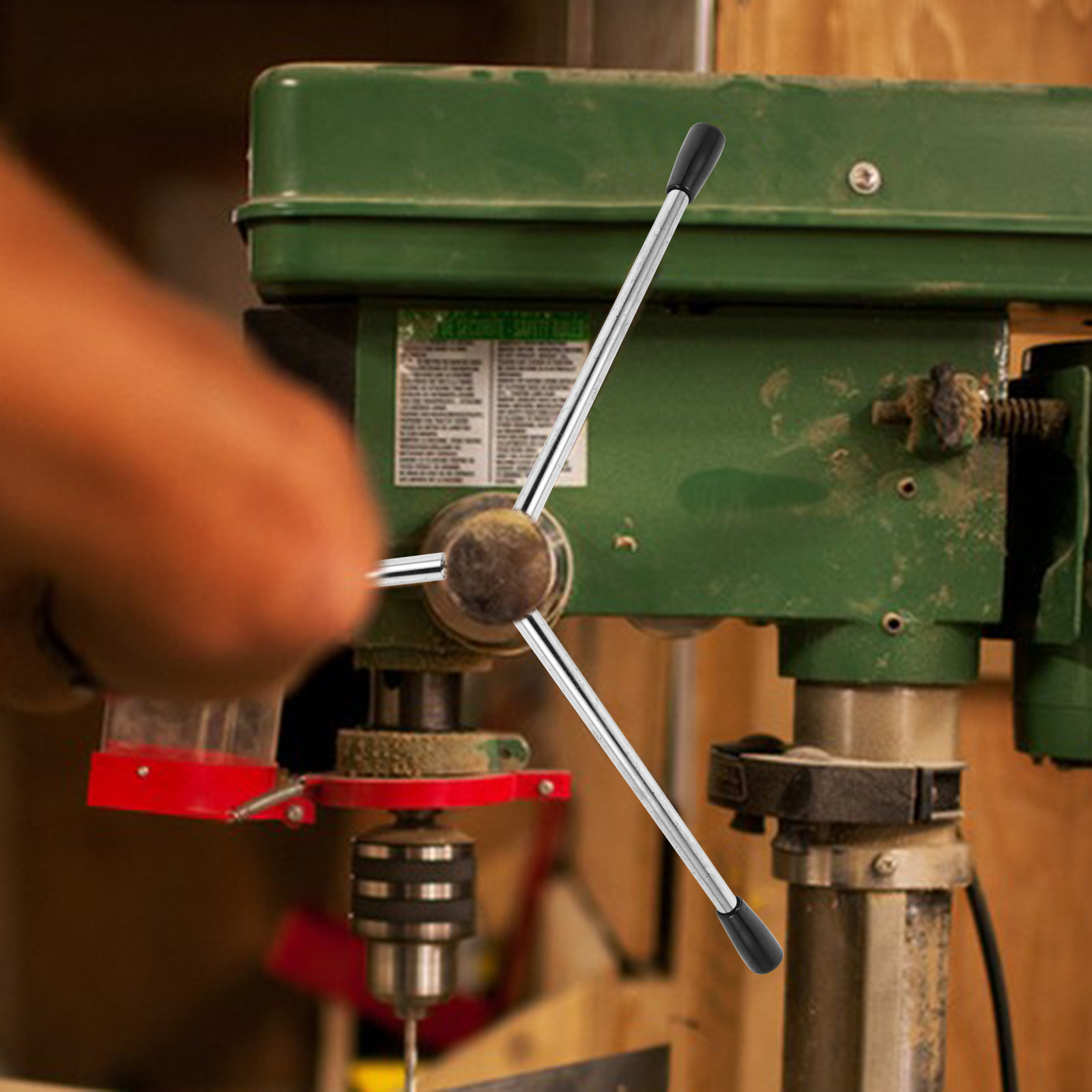 2 個のベンチドリルハンドル M8 回転クランククランプハン - Drill Press のレビューと価格