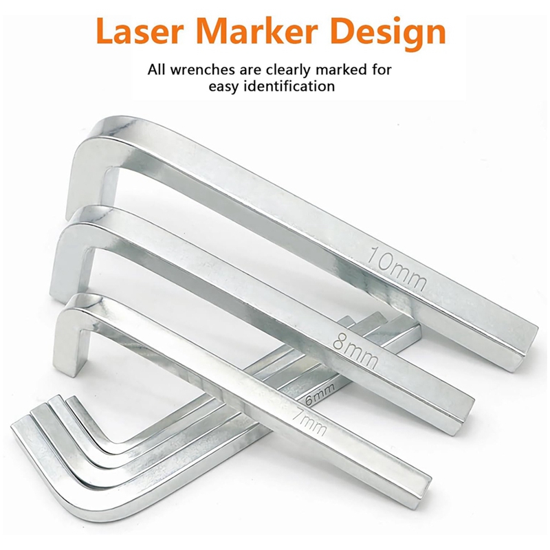 7 個の角頭レンチセット L 型角頭キーキット クロムバナジ - Screwdriver Set のレビューと価格