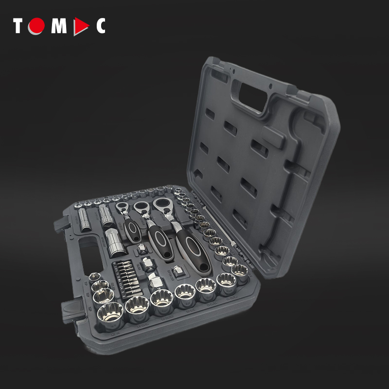 TOMAC 52ピース クロムバナジウム ソケットツールセッ - Tool Set のレビューと価格