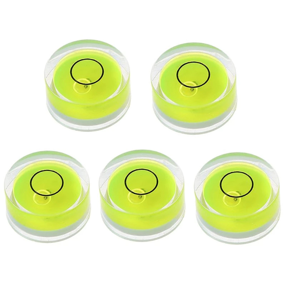 5 個の精密円形小型スピリッツレベルラウンドバブルレベルスピ - Spirit Level のレビューと価格
