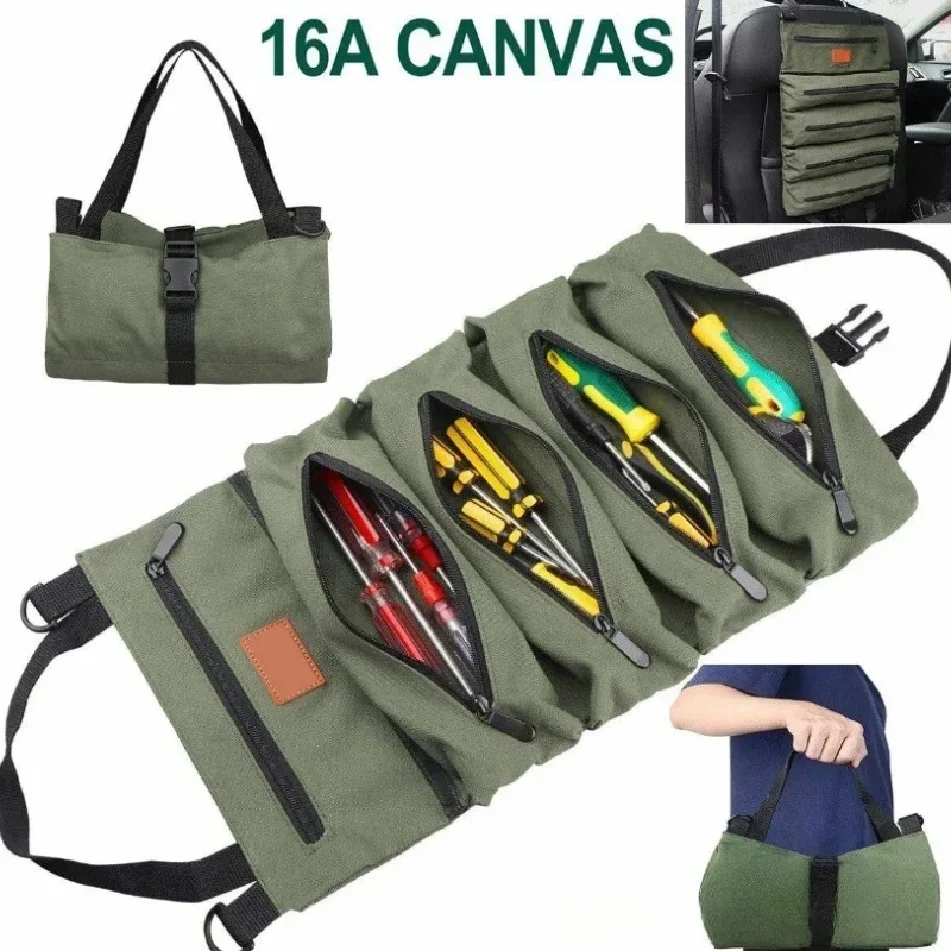 多目的ツールバッグ高品質プロフェッショナルマルチポケットハー - Tool Bag のレビューと価格